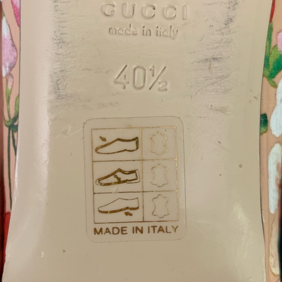 Gucci Bloom Flats size 40 1/2 - Picture 8 of 8
